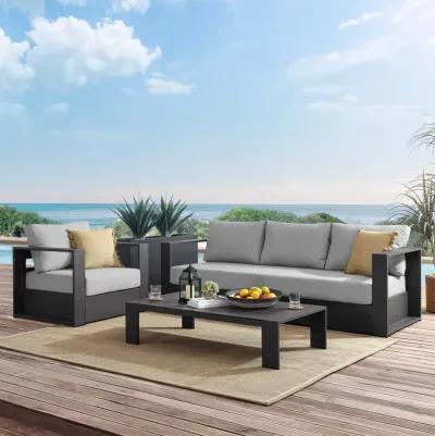 Tahoe Outdoor Patio Powder-Coated Aluminum 3-Piece Set