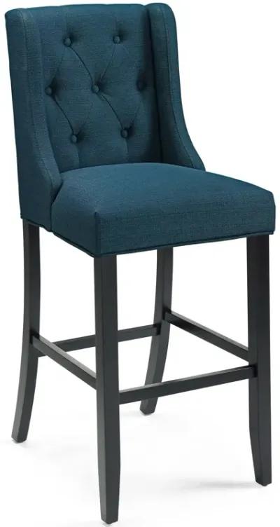 Baronet Bar Stool Upholstered Fabric Set of 2