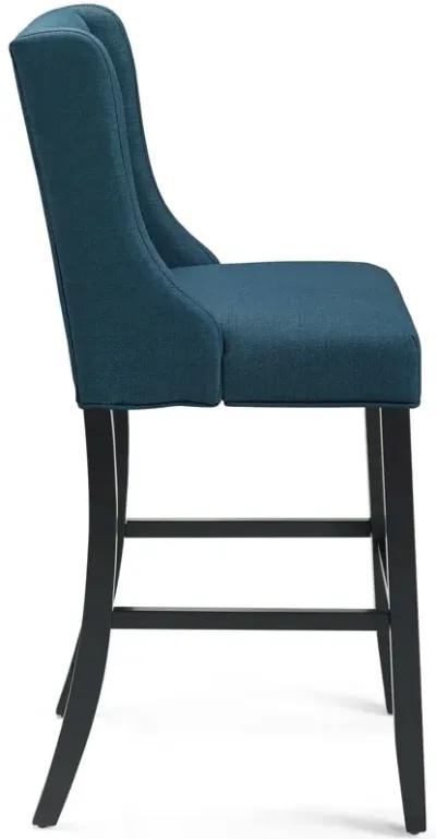 Baronet Bar Stool Upholstered Fabric Set of 2