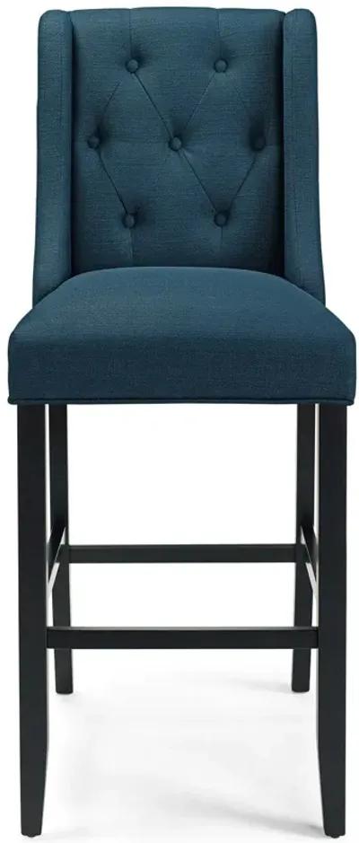 Baronet Bar Stool Upholstered Fabric Set of 2