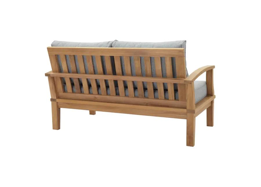 Marina Outdoor Teak Loveseat