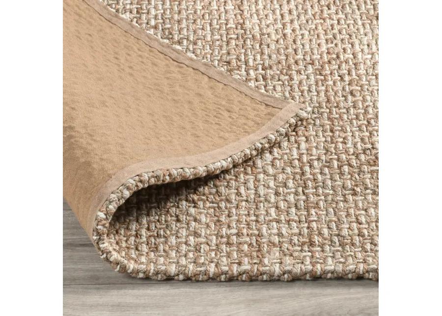 Panama 9'x12' Jute Handwoven Sustainable Beige Accent Area Rug