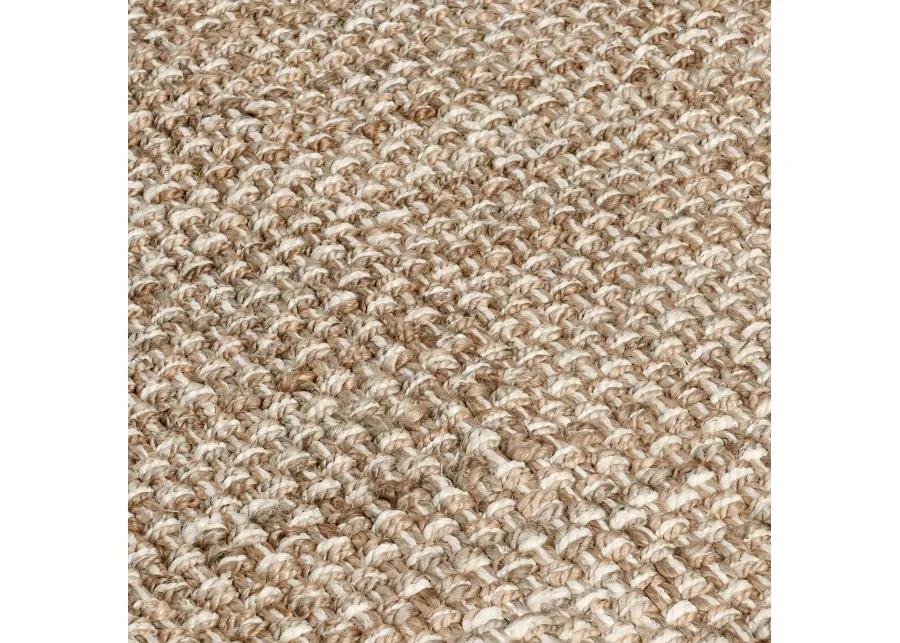 Panama 9'x12' Jute Handwoven Sustainable Beige Accent Area Rug