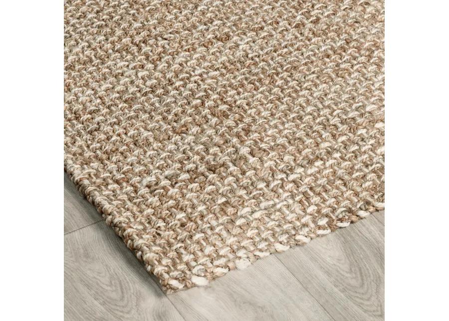 Panama 9'x12' Jute Handwoven Sustainable Beige Accent Area Rug