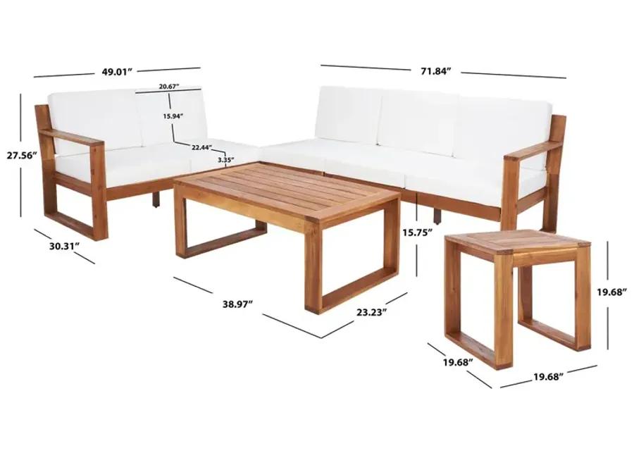 Catryn 4pc Outdoor Living Set