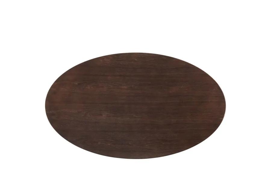 Lippa 60" Oval Wood Dining Table