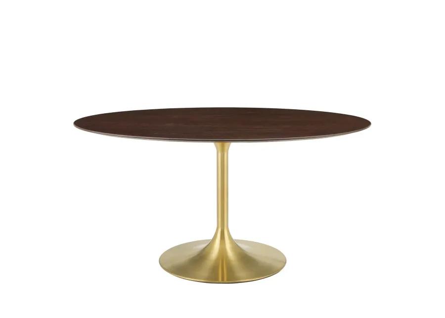 Lippa 60" Oval Wood Dining Table