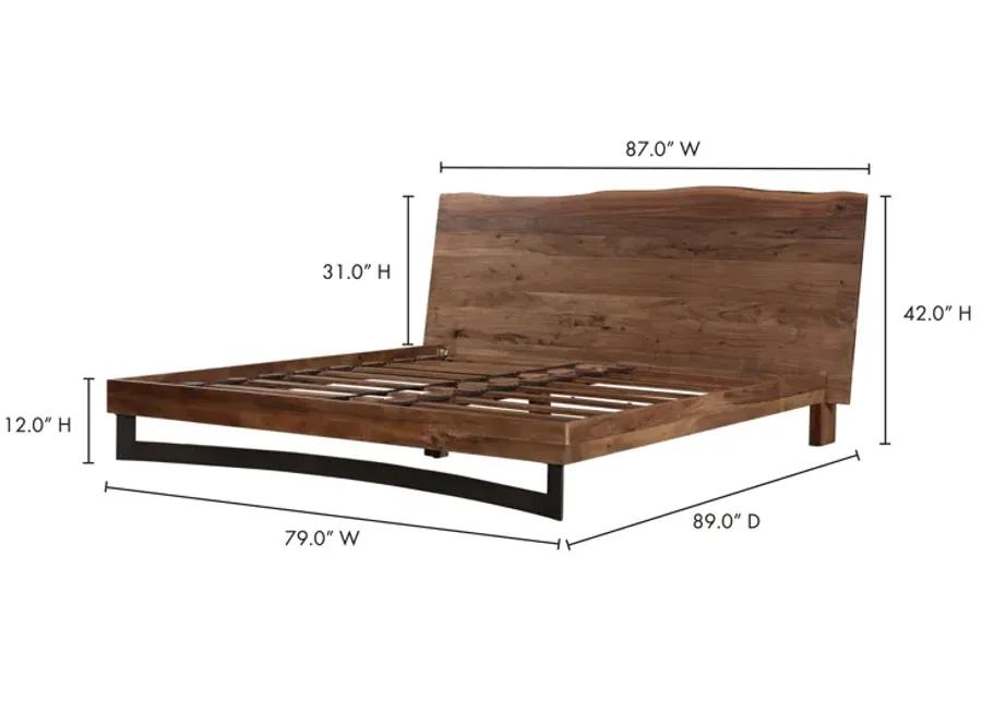 BENT KING SIZE BED