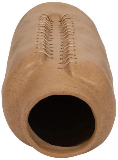 Ecomix, 18" Stitched Up Vase, Terracotta