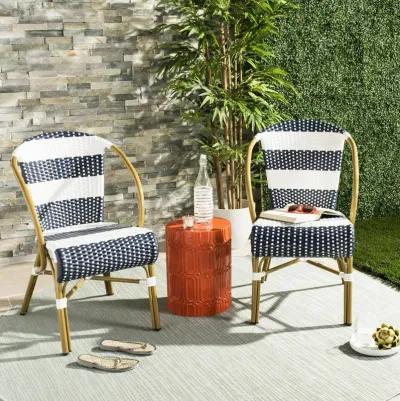 Sarita Striped French Bistro  Side Chair - Set of 2