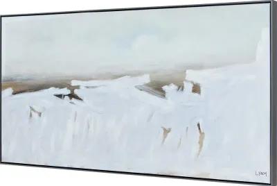 Blanche Rectangular Framed Canvas - Wrapped