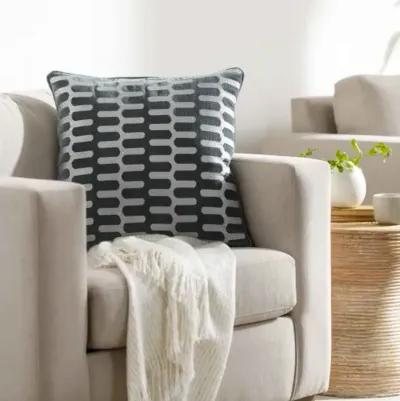 Connecticut CIU-004 18"L x 18"W Accent Pillow