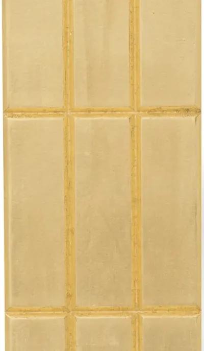 39x87, Gold Bars Rectangular Mirror