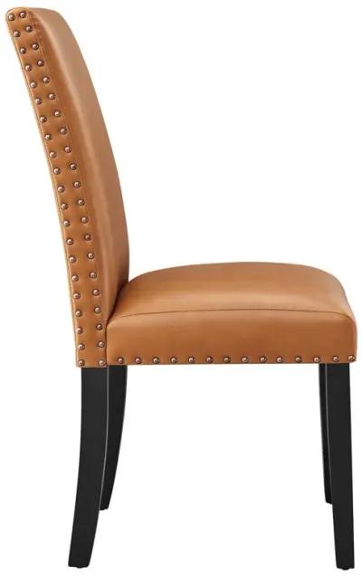 Parcel Dining Faux Leather Side Chair