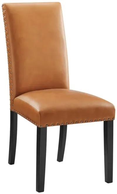 Parcel Dining Faux Leather Side Chair