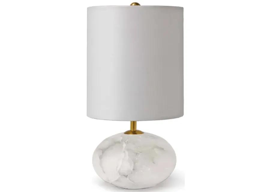 Alabaster Mini Orb Lamp