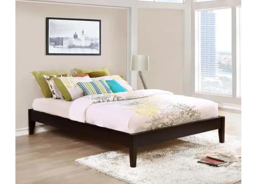 Aarav Full Platform Bed Cappuccino