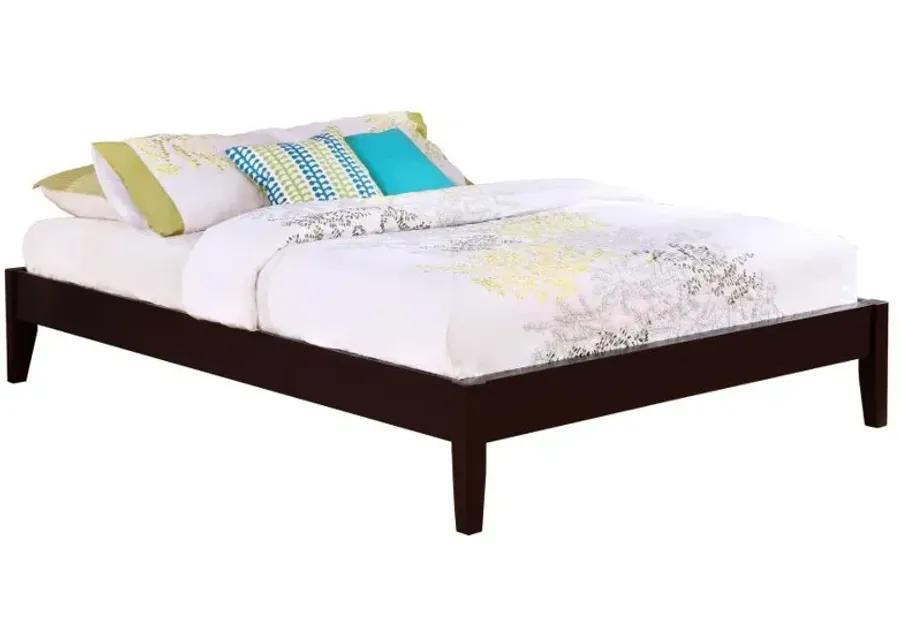 Aarav Full Platform Bed Cappuccino