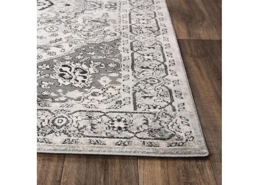 Odyssey L. Gray  Polypropylene 8' x 10' Rectangle Rug