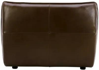 ZEPPELIN LEATHER SLIPPER CHAIR