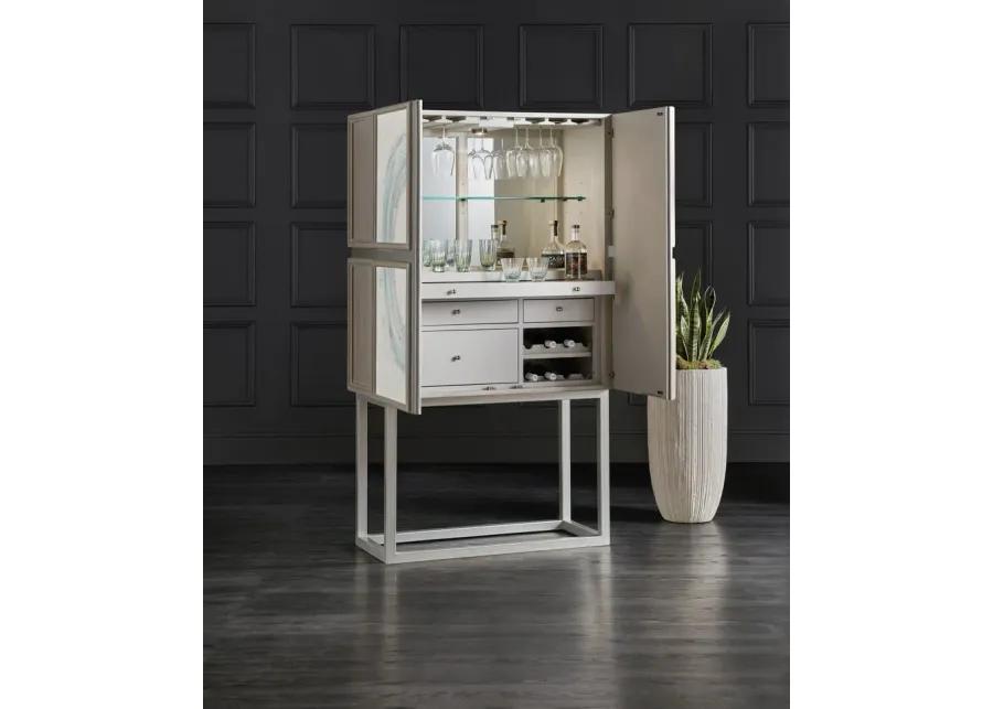 Melange Kandin Bar Cabinet