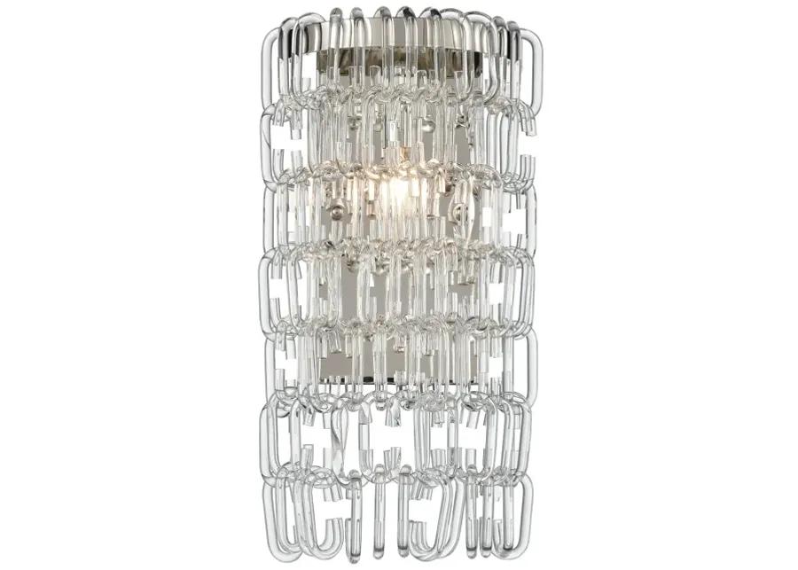 Renaissance Invention 15" High 1-Light Sconce - Polished Nickel