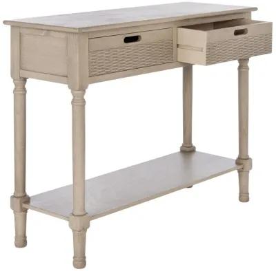 LANDERS 2 DRAWER CONSOLE