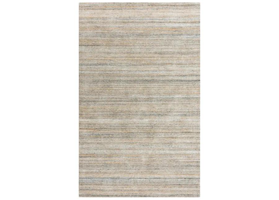 Seasand Multi Muted Stripe Recycled Polyester 5' x 7'6" Rectangle Rug