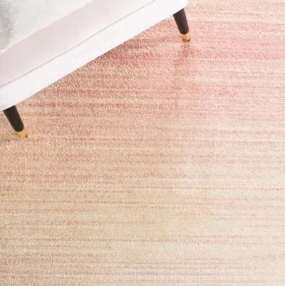 Adirondack Contemporary Pink / Ivory 2'-6" X 8' Powerloomed Rug