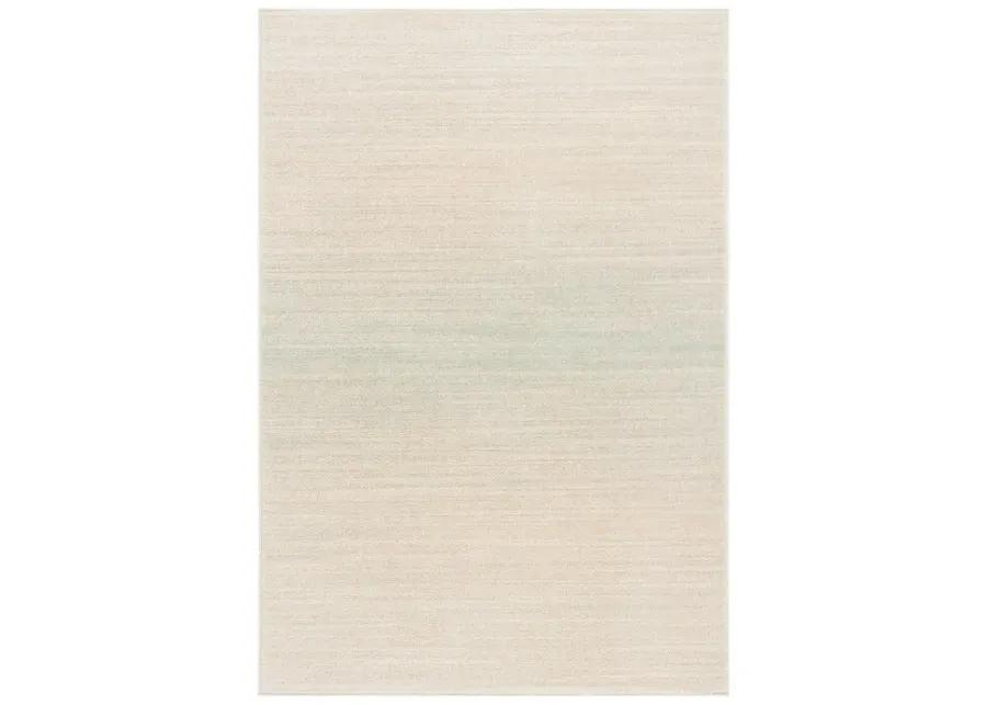 Adirondack Contemporary Green / Ivory 8' X 10' Powerloomed Rug