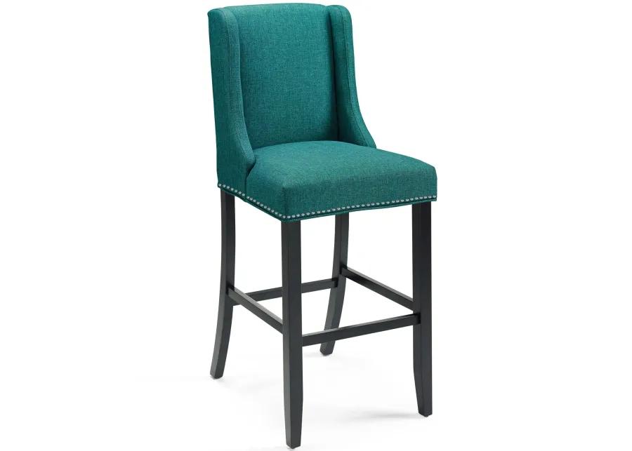 Baron Bar Stool Upholstered Fabric Set of 2