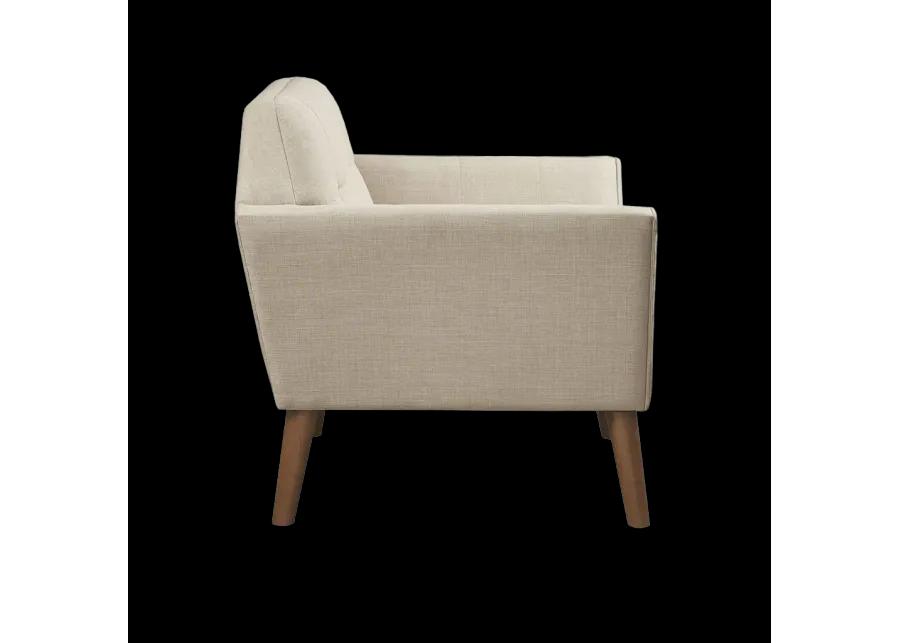 INK+IVY Newport Beige Lounge Chair