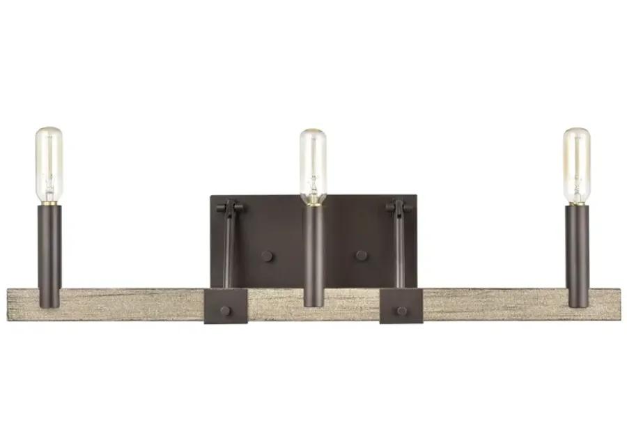 Transitions 22" Wide 3-Light Vanity Light - Oil Rubbed Bronze