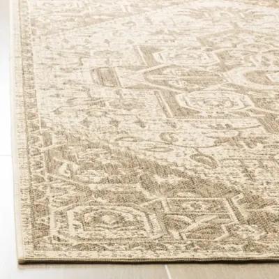 LINDEN 138 Collection LND138B-5 Beige / Cream 5'-3" X 7'-6"