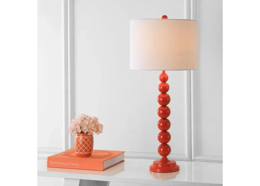 Jenna 31.5-Inch H Stacked Ball Lamp - Set of 2