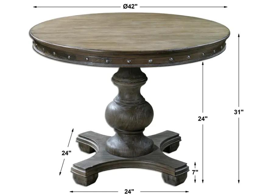 Sylvana Wood Round Table