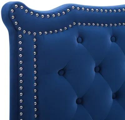 Louisa Tufted Performance Velvet Twin Headboard