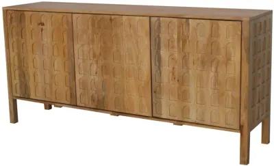 63" Mini Arches Sideboard,natural