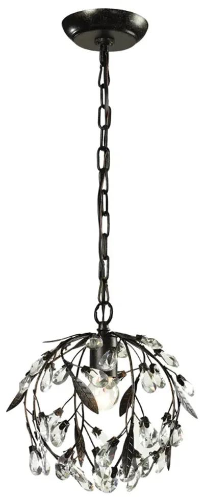 Circeo 10" Wide 1-Light Mini Pendant - Deep Rust