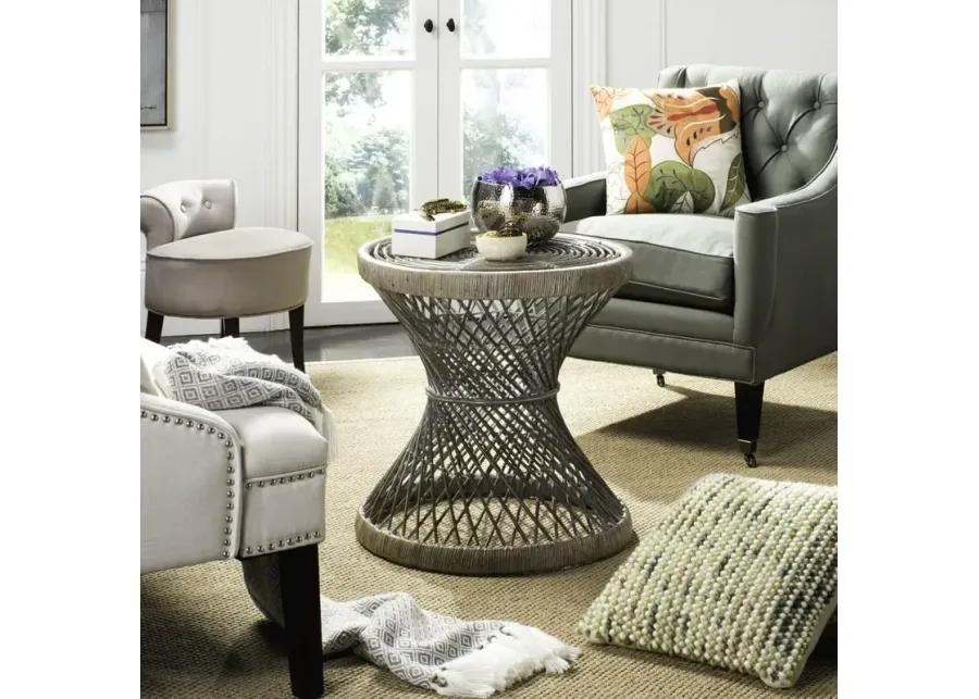 Grimson Bowed Accent Table