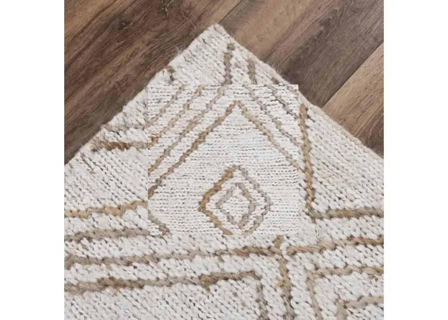 Bengal Beige  Jute 9'x12' Rectangle Rug