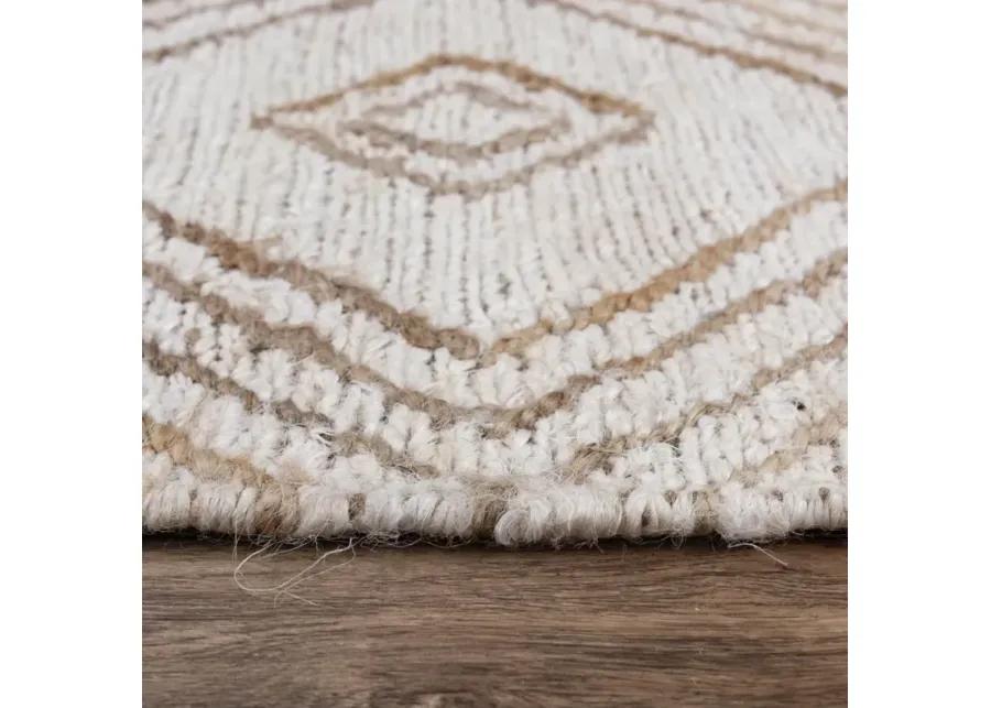 Bengal Beige  Jute 9'x12' Rectangle Rug