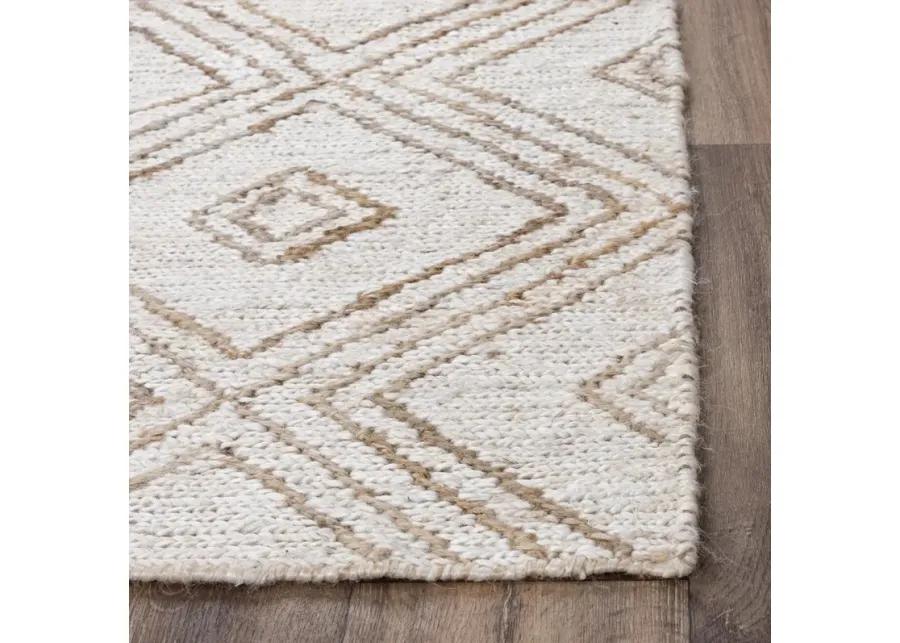 Bengal Beige  Jute 9'x12' Rectangle Rug