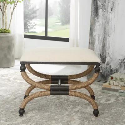 Icaria Upholstered Small Bench