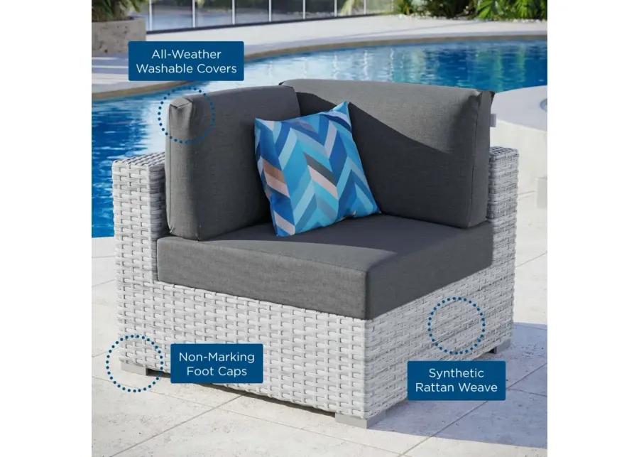 Convene Outdoor Patio Corner Chair