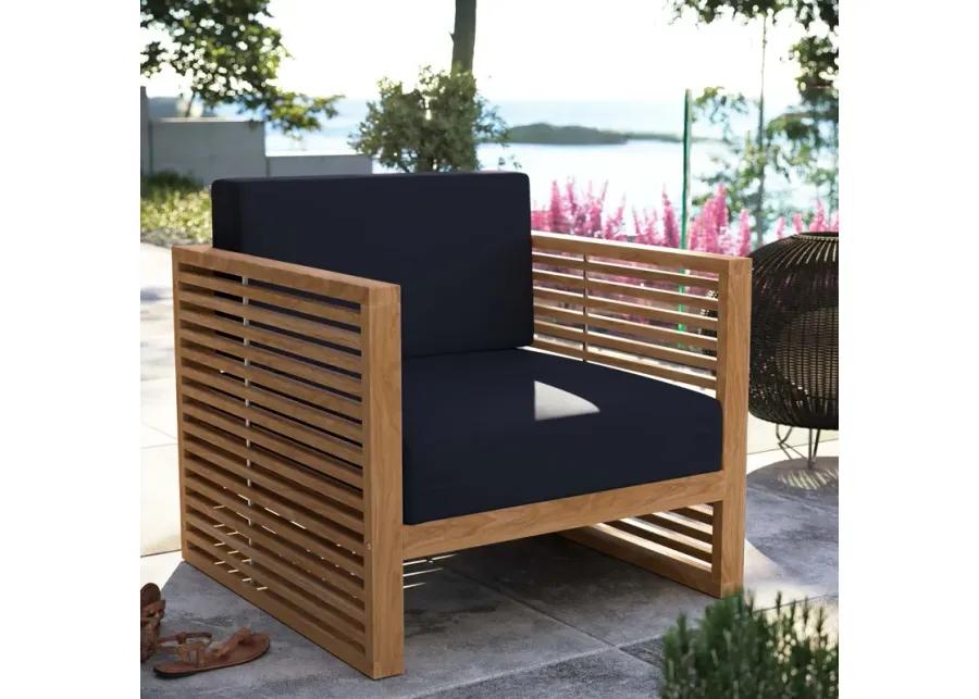 Carlsbad Teak Outdoor Armchair