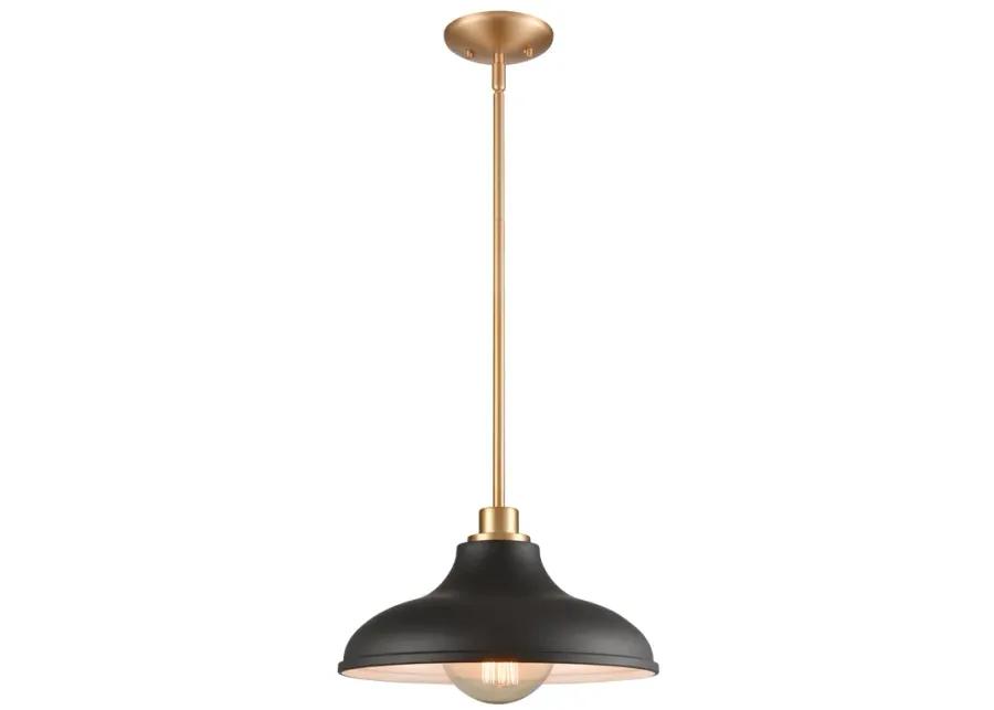 Grenville 13'' Wide 1-Light Pendant - Brushed Gold