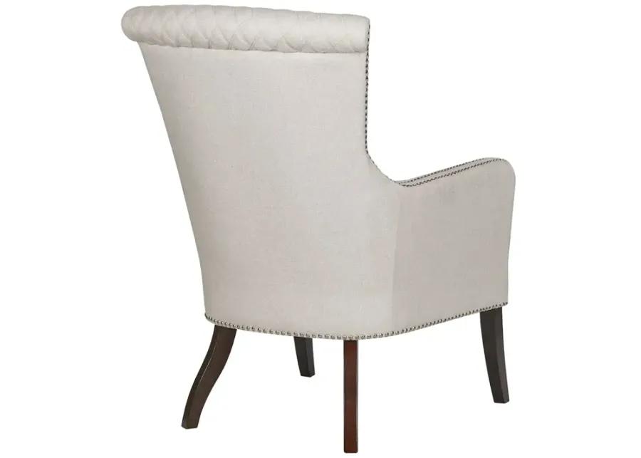 Madison Park Heston Natural/Morocco Accent Chair