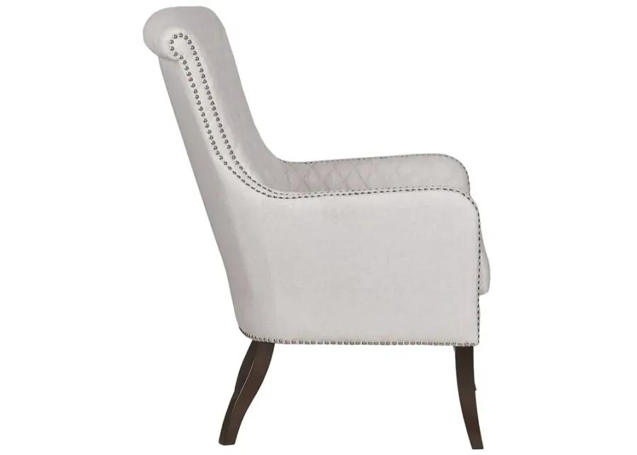 Madison Park Heston Natural/Morocco Accent Chair