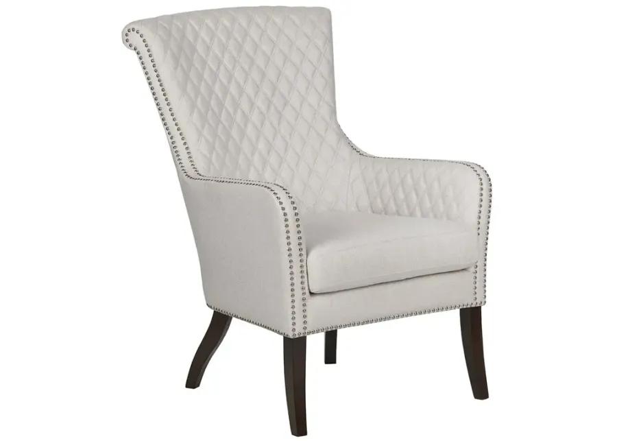 Madison Park Heston Natural/Morocco Accent Chair